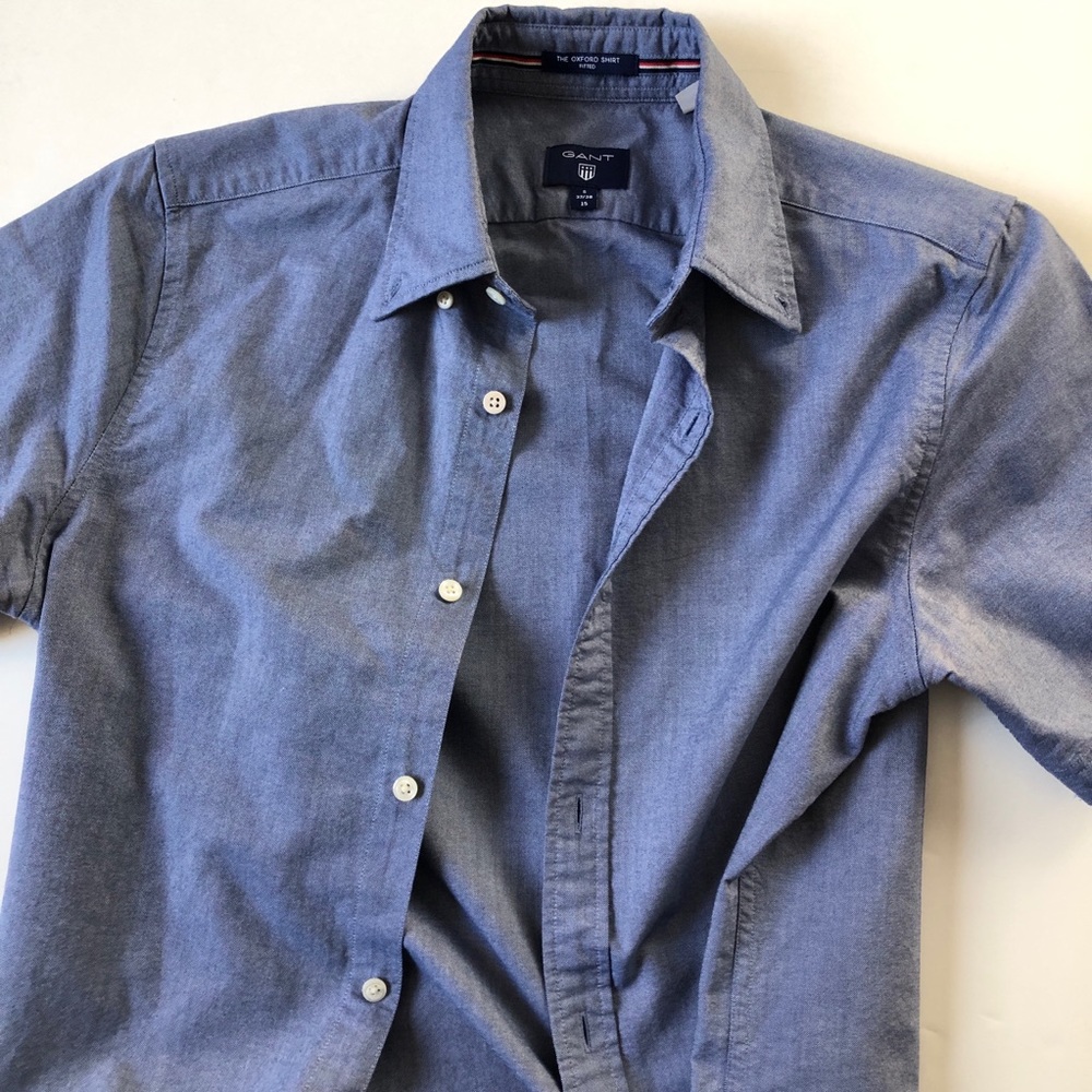 Gant Chambray Short Sleeved Button Down - image 1